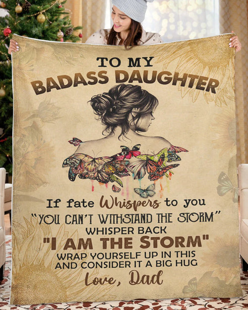 HeartHaven – To My Daughter Fleece Blanket
