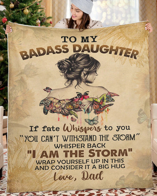 HeartHaven – To My Daughter Fleece Blanket