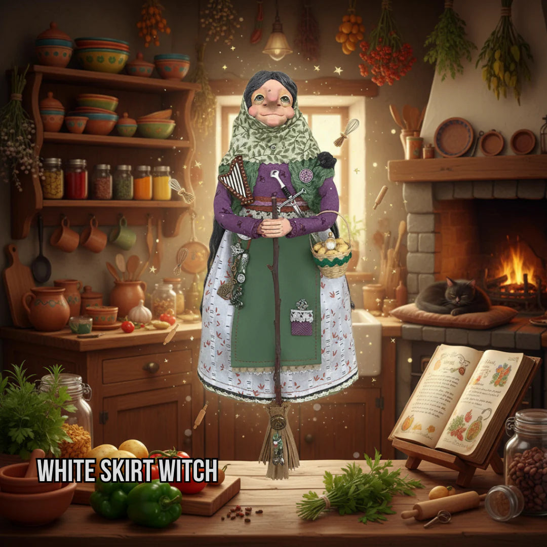 CharmHaven – Handmade Kitchen Witch for Good Luck