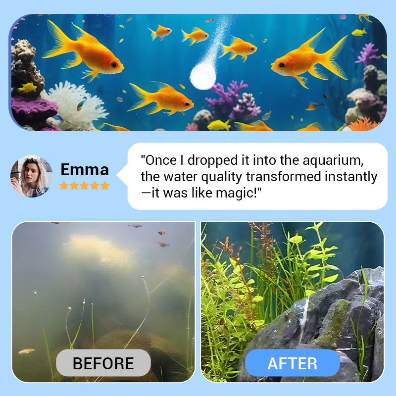 FreshFlow Tabs - Gentle, Effective Aquarium Purifier