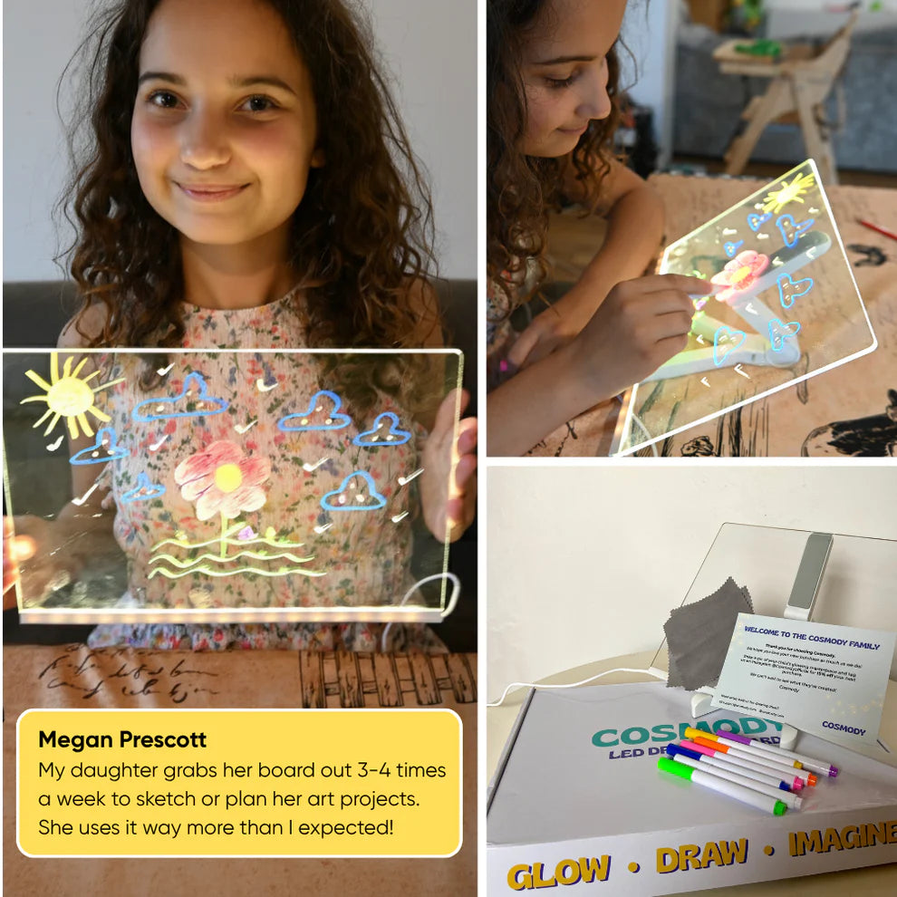 GlowSketch – LED Light Drawing Board