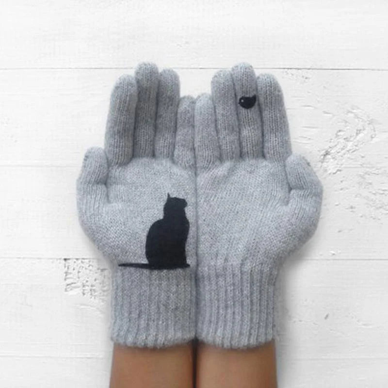 PawLover – Cat Fan Cotton Gloves