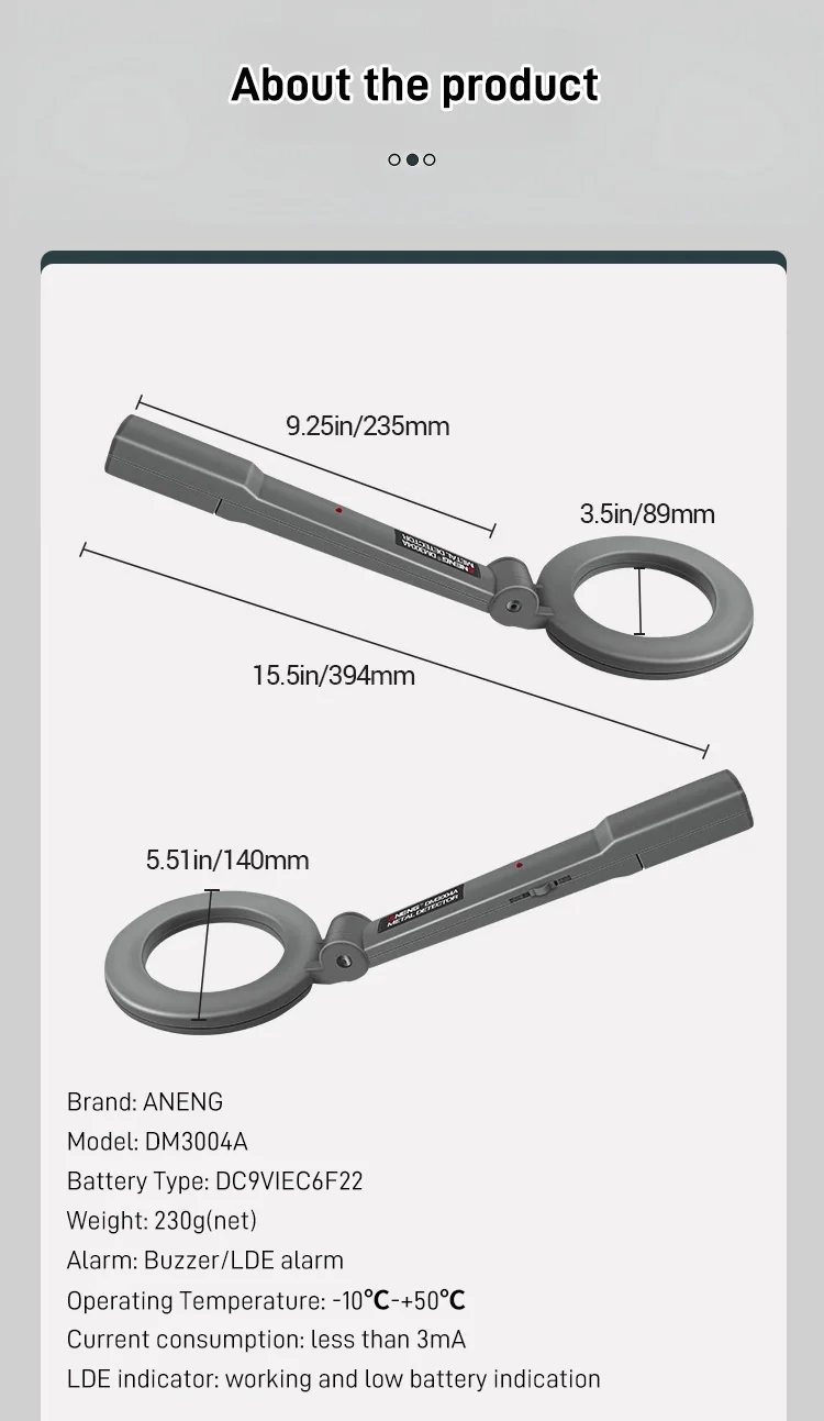 MetalSense – Handheld Sensitive Detector