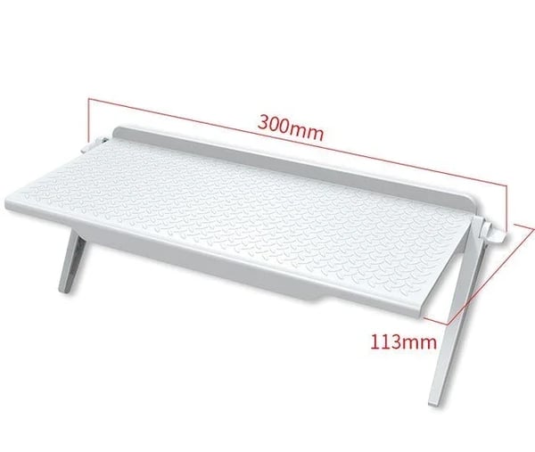 FlexiTop – Adjustable Screen Shelf Organizer