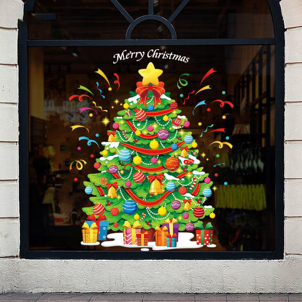 FrostyClings – Reusable Christmas Window Stickers