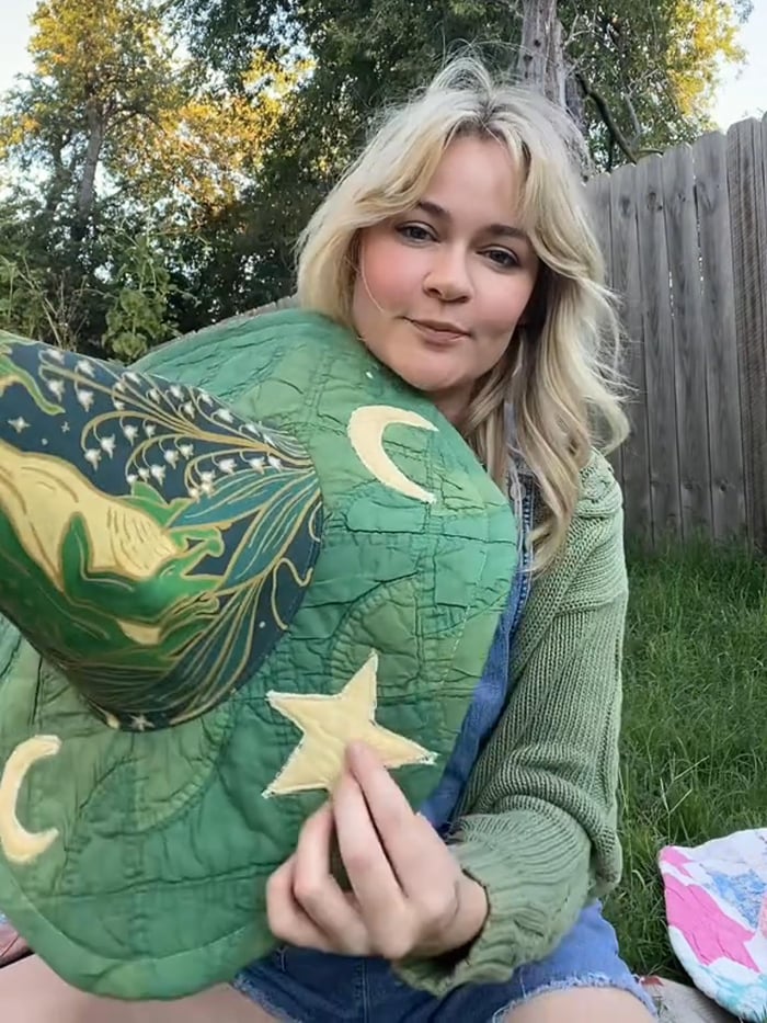 HexaStitch – Handcrafted Quilted Witch Hat