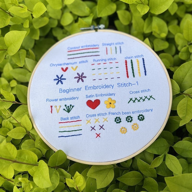 StitchBloom – Beginner’s Embroidery Kit for Creative Expression