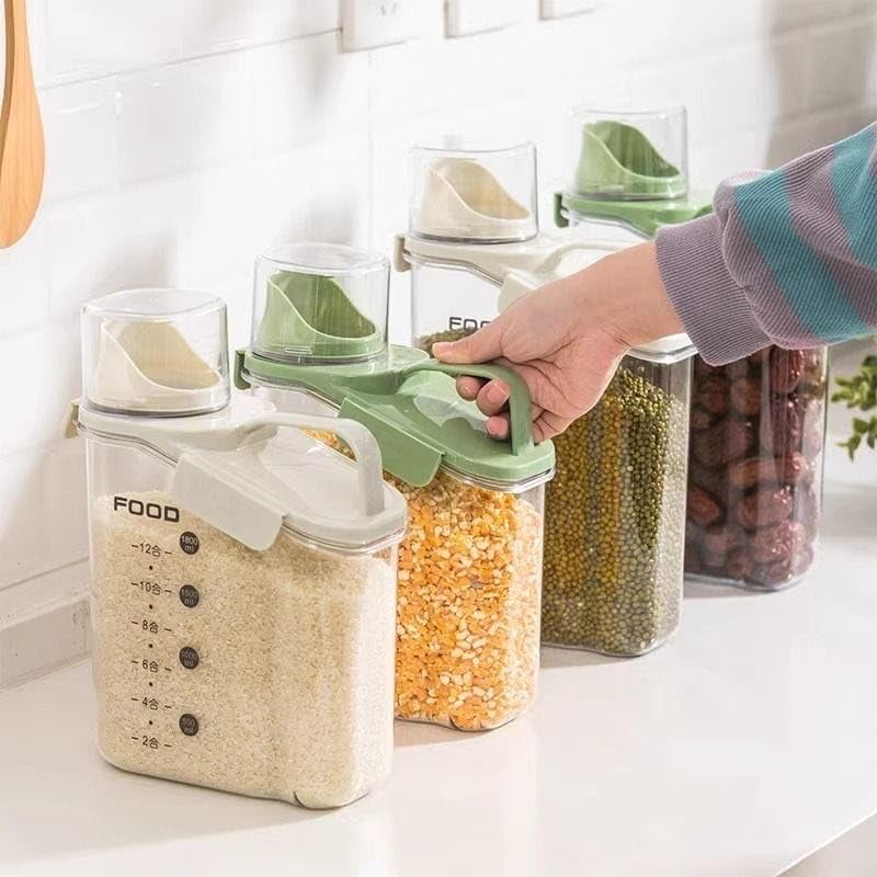 PortaStore | Ergonomic Airtight Food Storage Dispenser