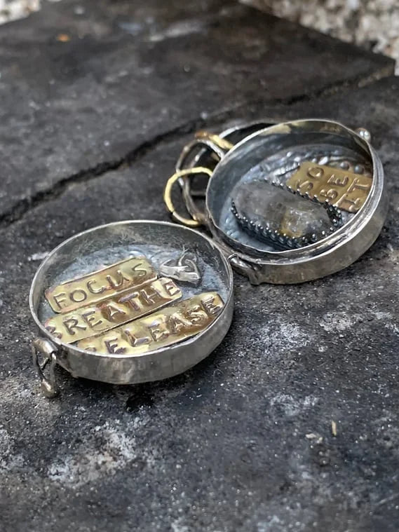 LunaRoots – Triple Moon Silver Locket with Tree of Life