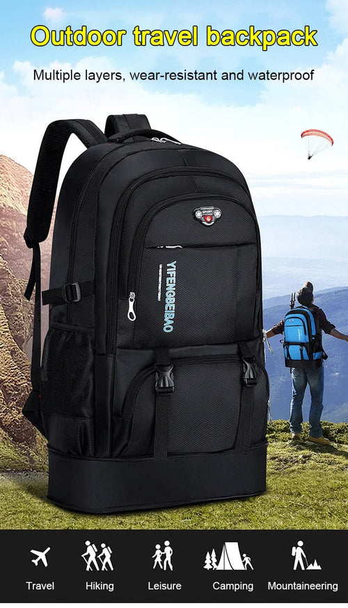 FlexPack - Expandable Oxford Travel Backpack