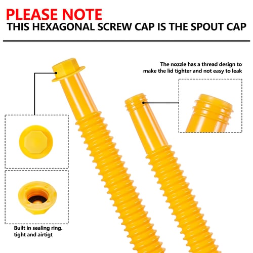 EasyPour – Upgraded Gas Can Nozzle