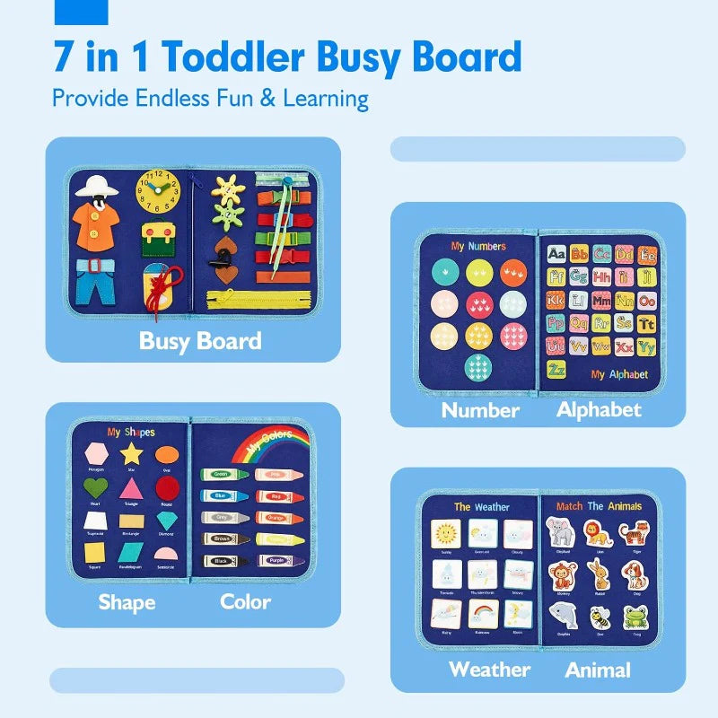 MindNest – Montessori Busy Board