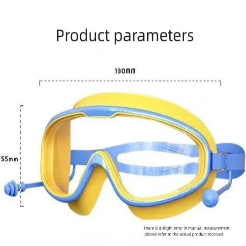 AquaView |  Wide-Lens Waterproof Swim Goggles