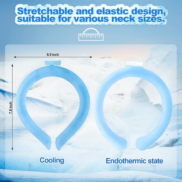 FrostLoop – Reusable Cooling Neck Ring