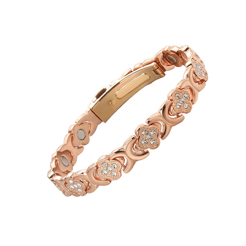 CopperClove - Four-Leaf Healing Bracelet