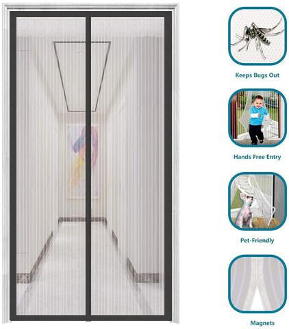 MagnaBreeze – Hands-Free Magnetic Screen Door