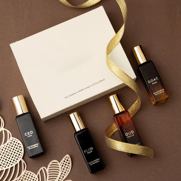 NoirEssence – Men’s 4-Piece Luxury Fragrance Set