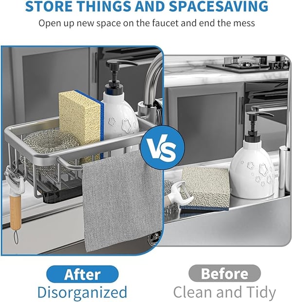 SinkMate – Kitchen Faucet Organizer Rack