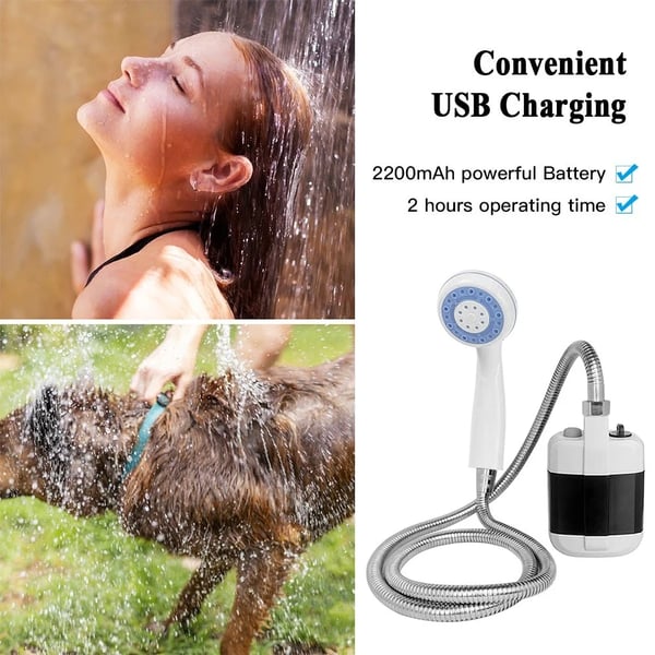 TrailShower – Adjustable Flow Outdoor Shower