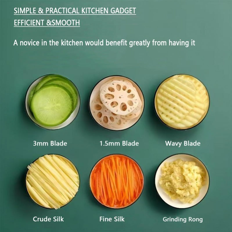 ChefEase – Multifunctional Safe Kitchen Slicer