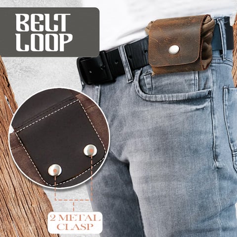 FieldCarry – Durable Leather Canvas Gear Pouch