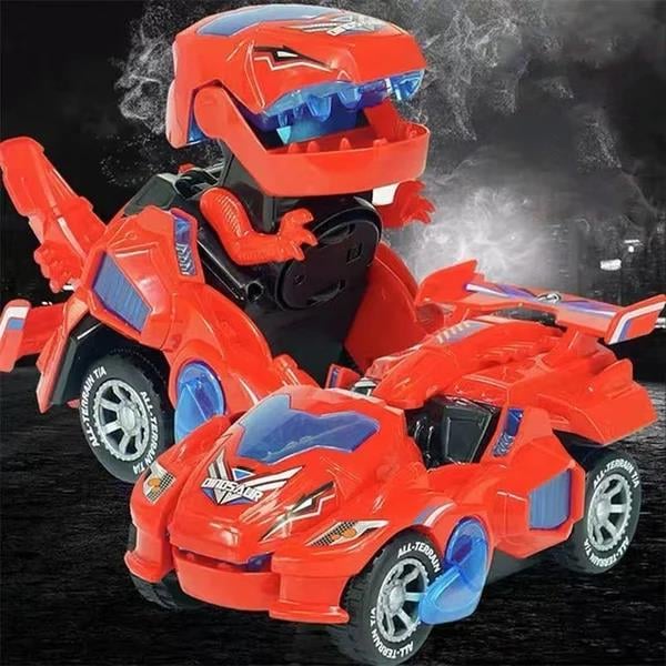 DinoRacer – LED Transforming Beast Car