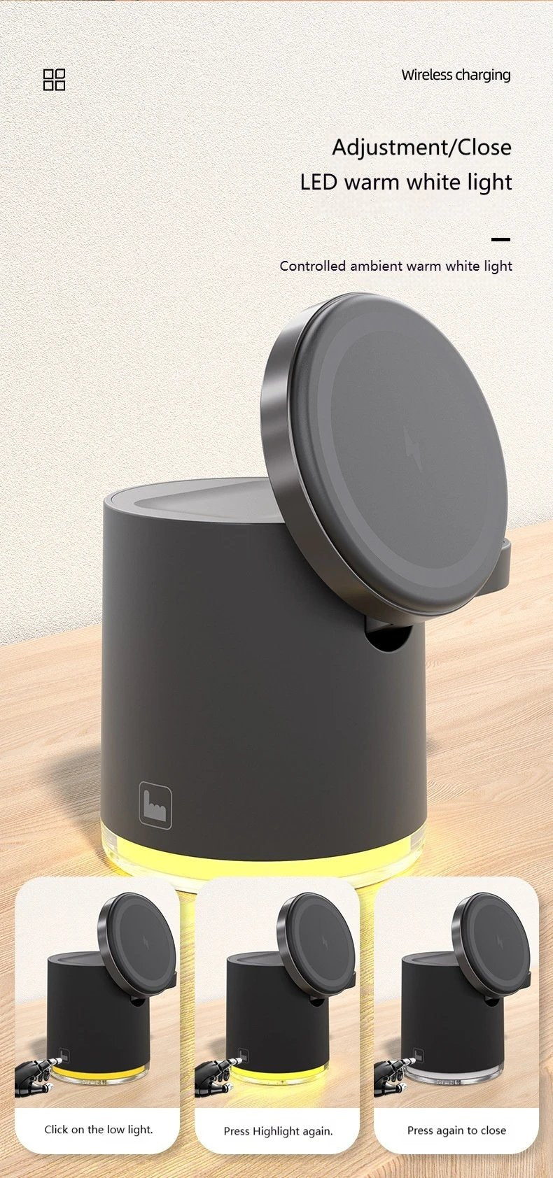PowerSpin - High-Speed Wireless Charger