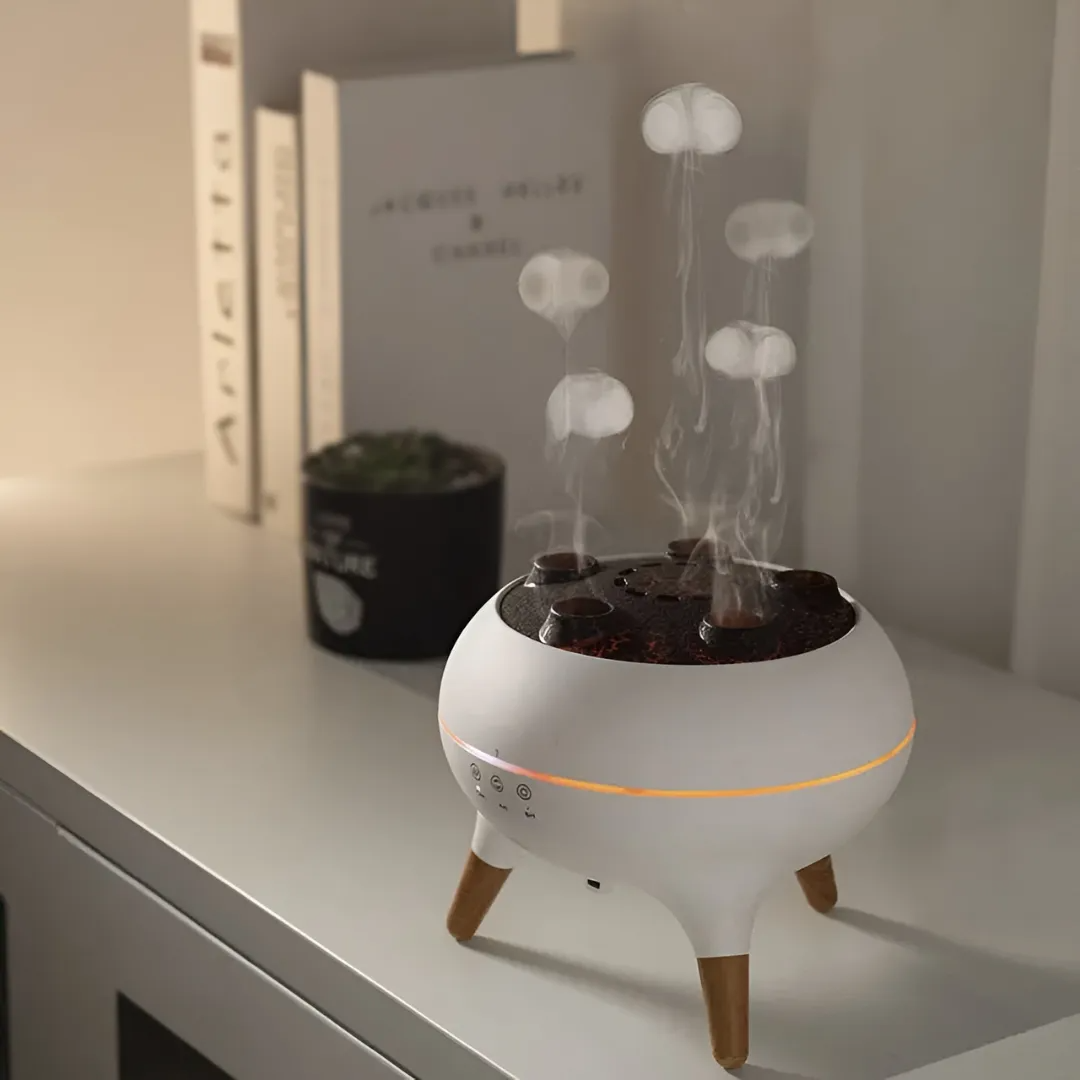 JellyGlow – Tranquil Aromatherapy Diffuser with Remote
