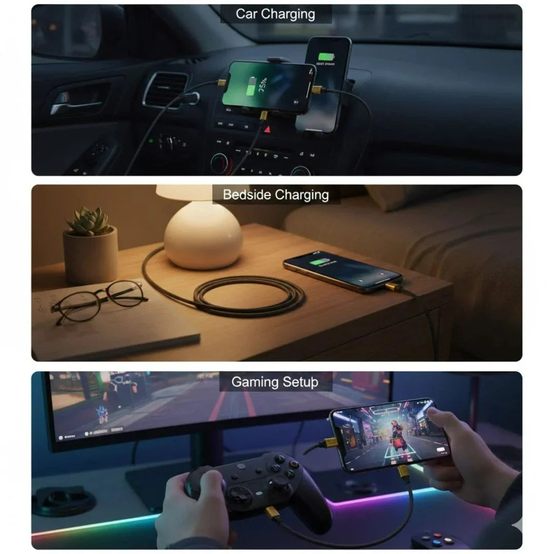 VoltLink | 4-in-1 Fast Charging Cable