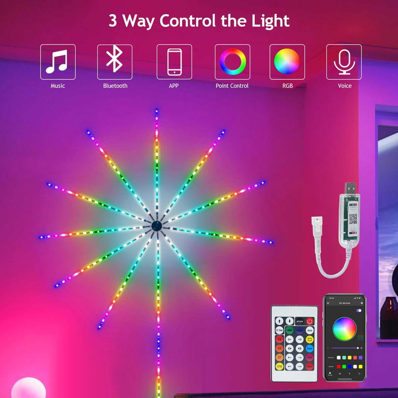 LumiBurst – Smart Fireworks LED Light