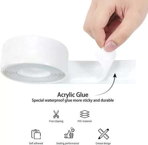 SealEase – Magic Anti-Mold Caulk Tape Strip