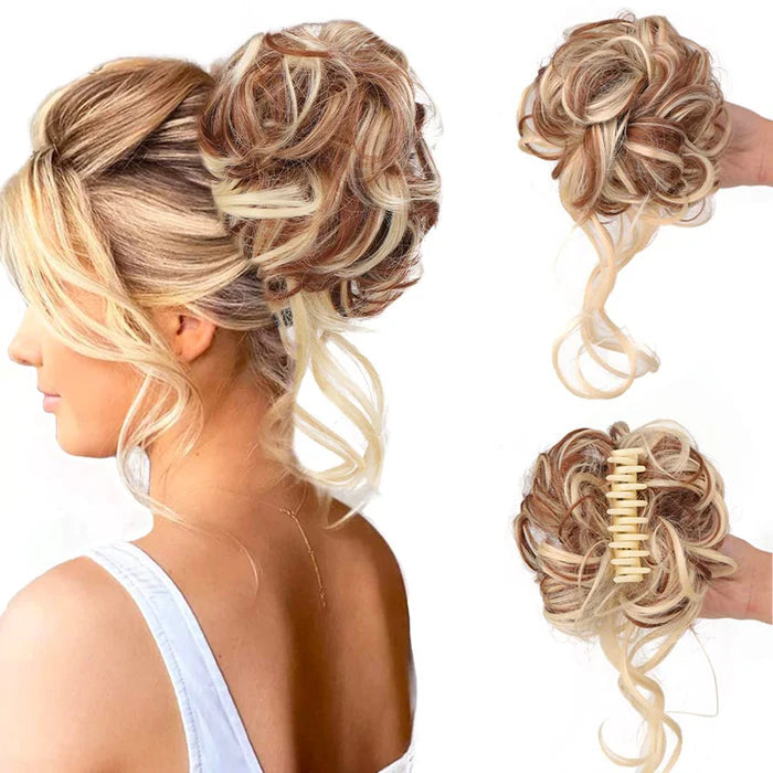 CurlGrip – Large Curly Bun Claw Clips