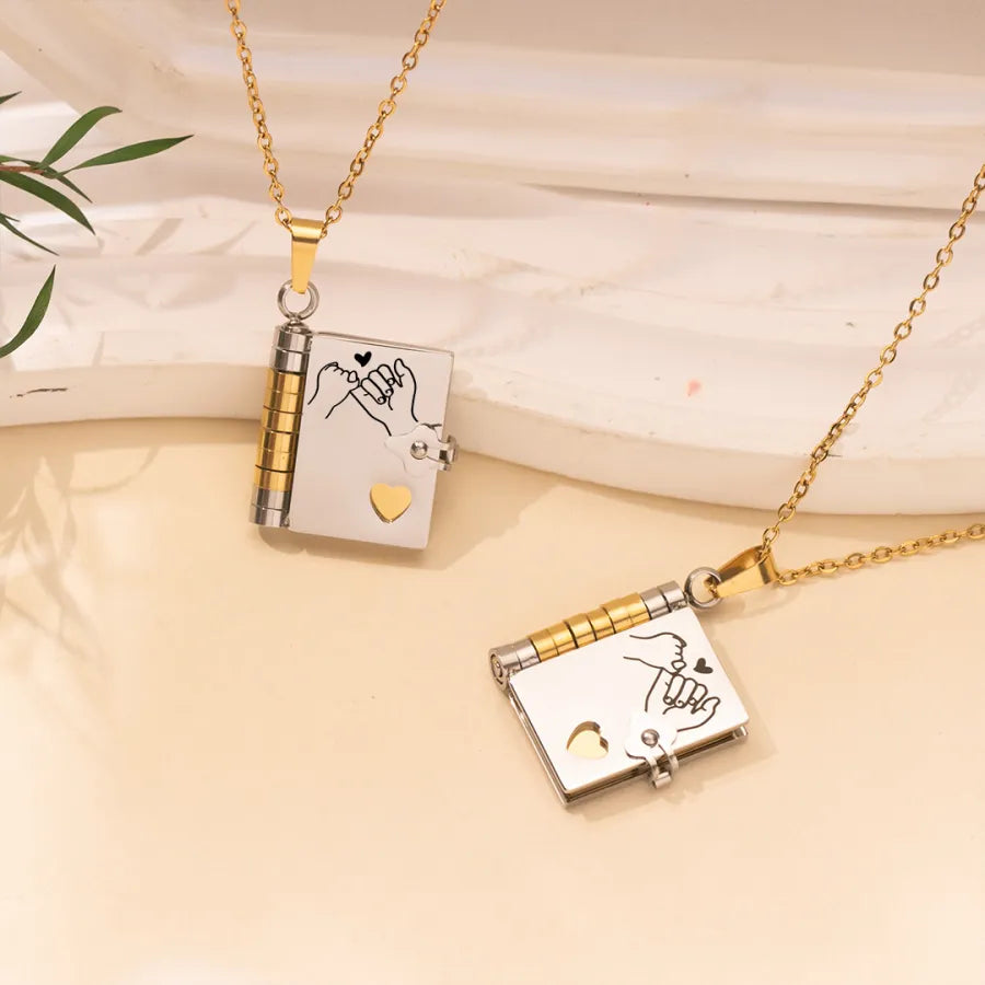 LoveChapter – Sentimental Book Necklace for Daughter