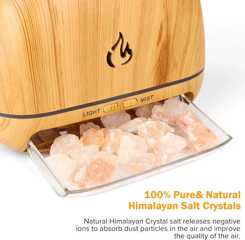 ZenGlow – 3-in-1 Himalayan Salt Diffuser