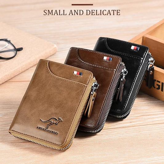 TitanFold – Sleek Zipper Wallet