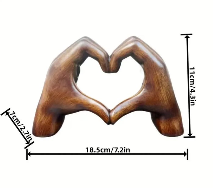 EternalHeart – Romantic Decorative Resin Statue