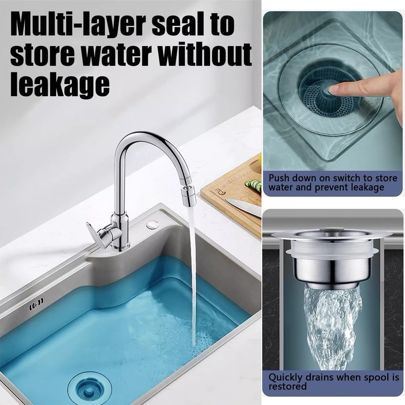 AquaCore – Upgraded Bounce Drain Strainer