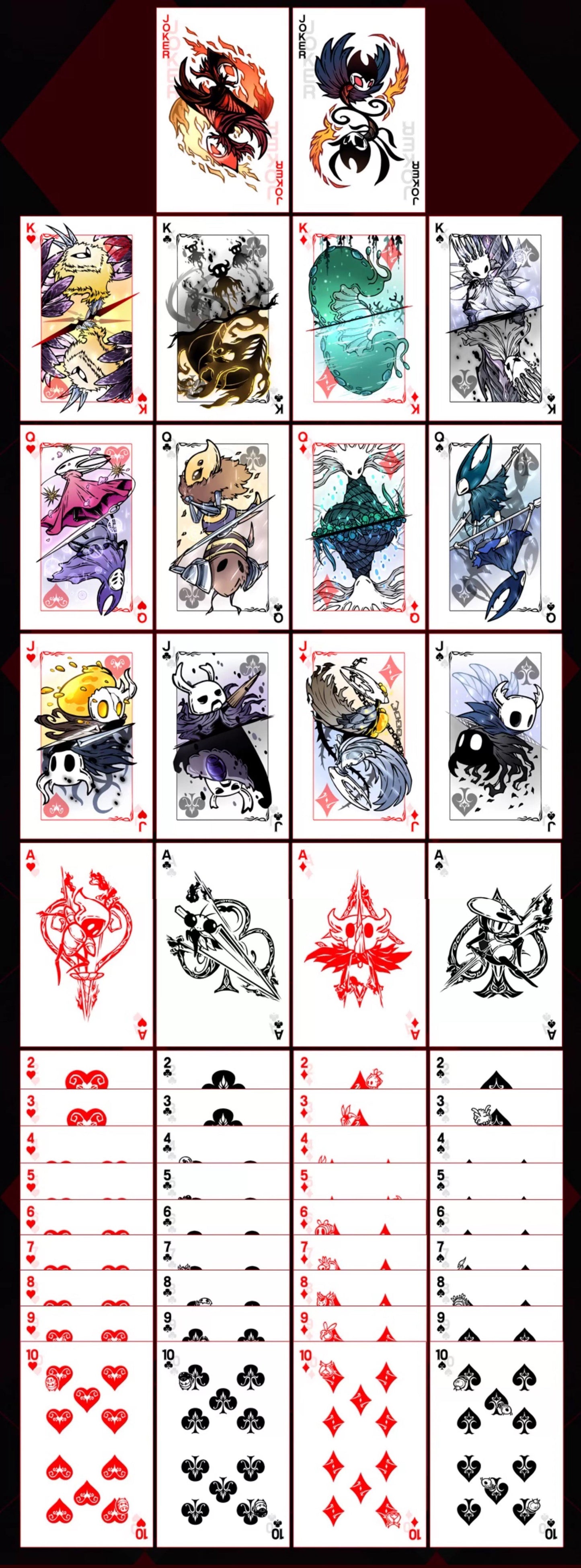 VoidCards – Hollow Knight Playing Deck