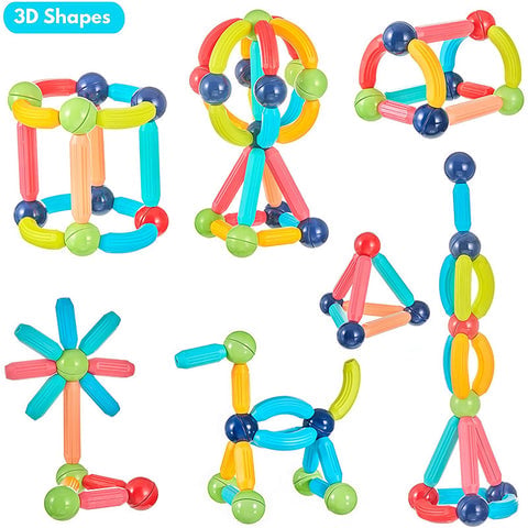 MagniBuild – Creative Magnetic Sticks Building Set