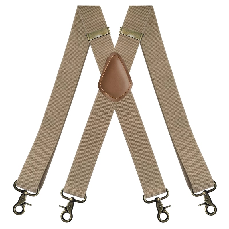 DapperBond – Timeless Leather Suspenders