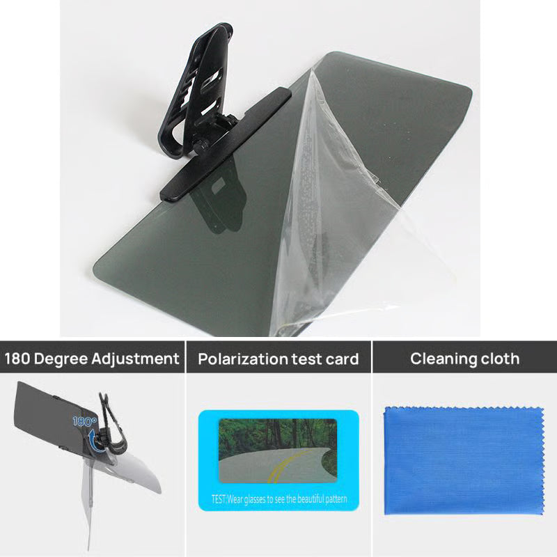GlareGuard – Universal Polarized Car Sun Visor