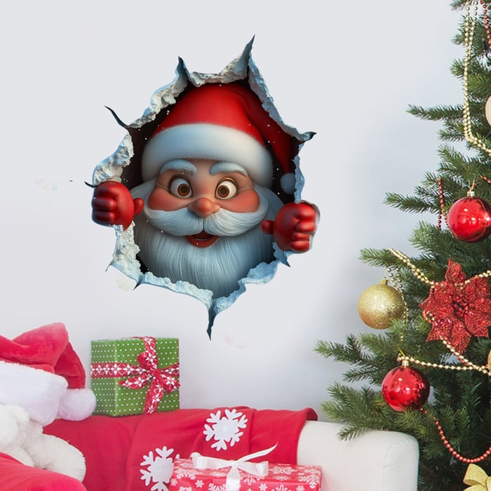 MerrySanta – Holiday Wall Sticker Set