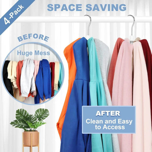 SpinStash – 360° Swivel Organizer for Hoodies & Handbags
