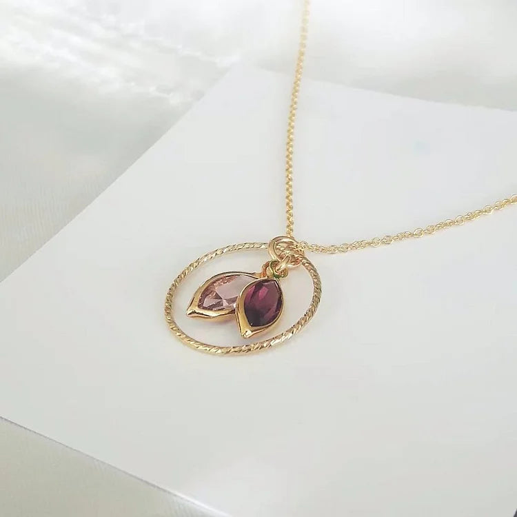 EverMine – Mother’s Custom Birthstone Necklace