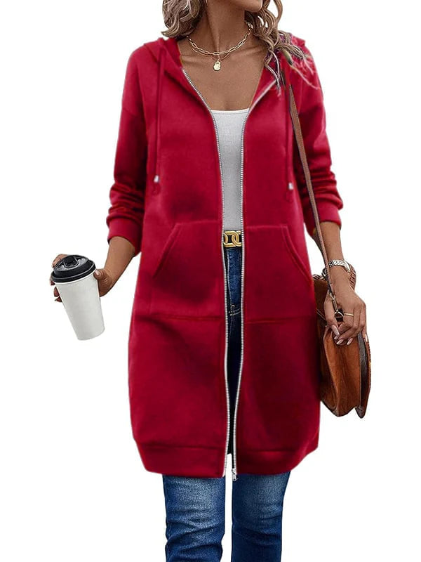 ZippaBelle – Stylish Women's Zip Hoodie