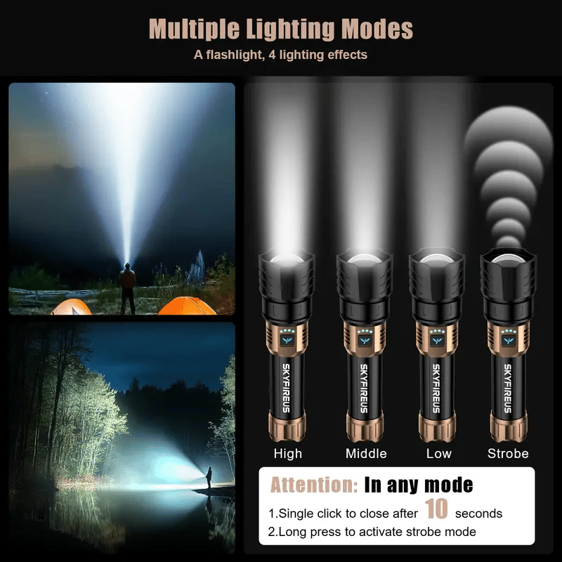SkyFire – Ultimate Survival Flashlight