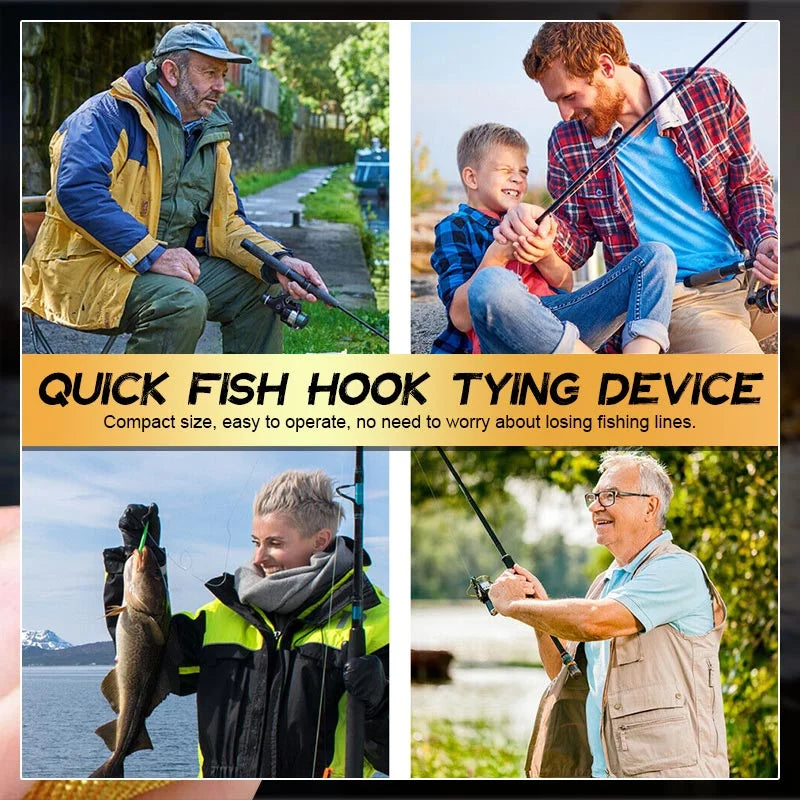 QuickKnot – Fishing Line Knotter & Hook Tying Tool