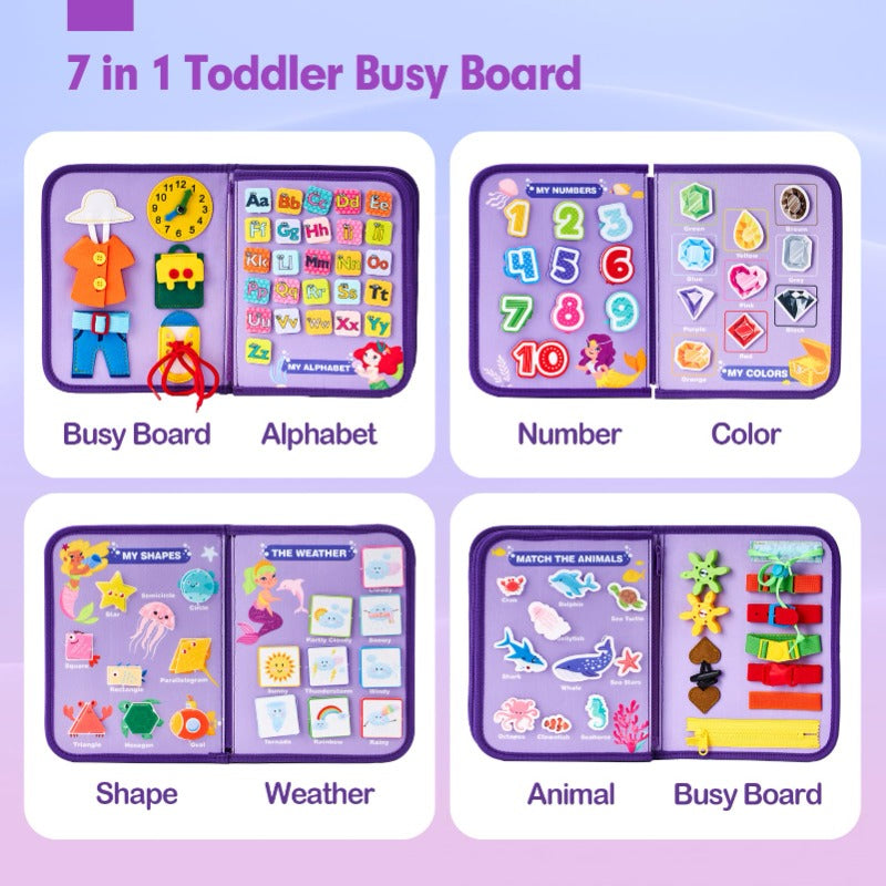LearnEase – Montessori Busy Board