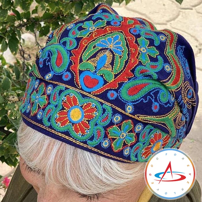 StitchCrown – Handmade Embroidered Bandana Cap
