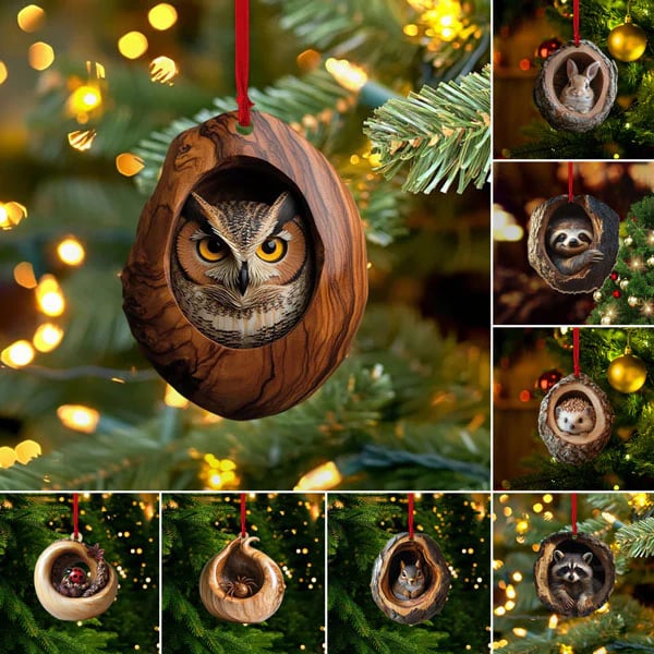WildMerry – Animal Christmas Ornament